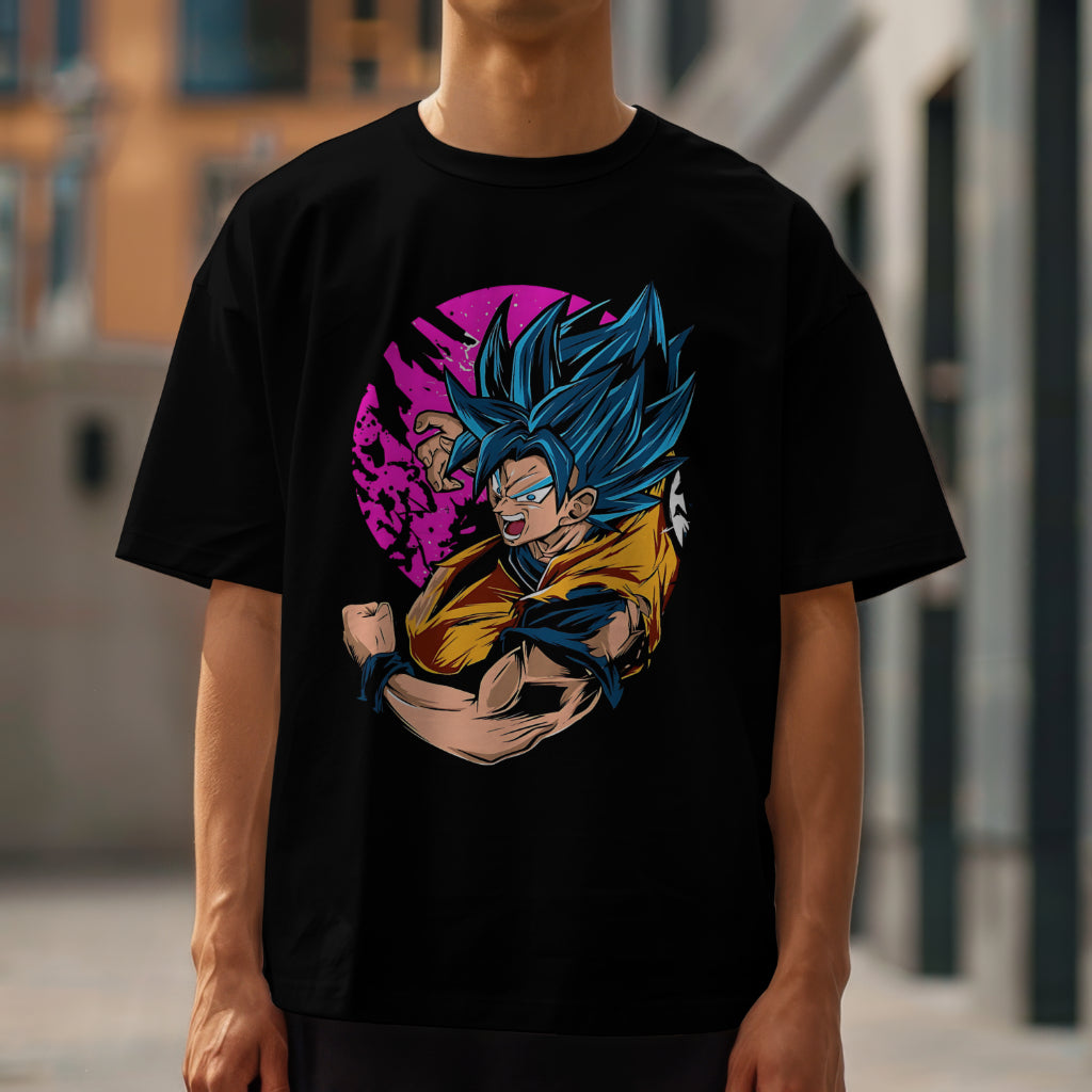 Goku Men's Oversized T-Shirt