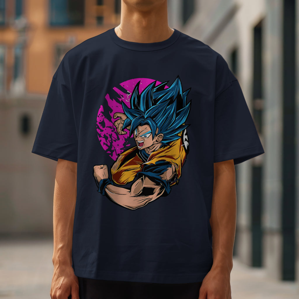 Goku Men's Oversized T-Shirt