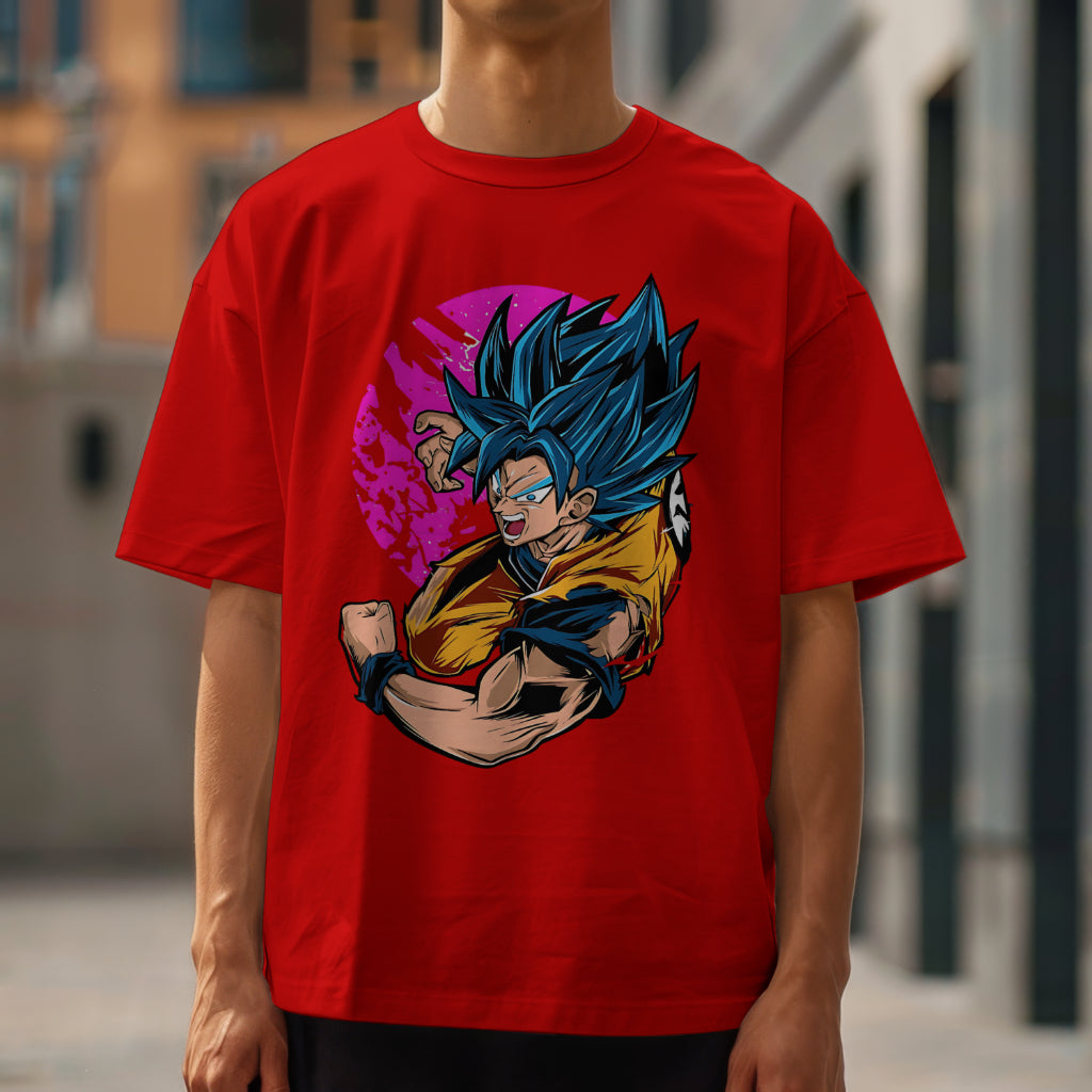 Goku Men's Oversized T-Shirt